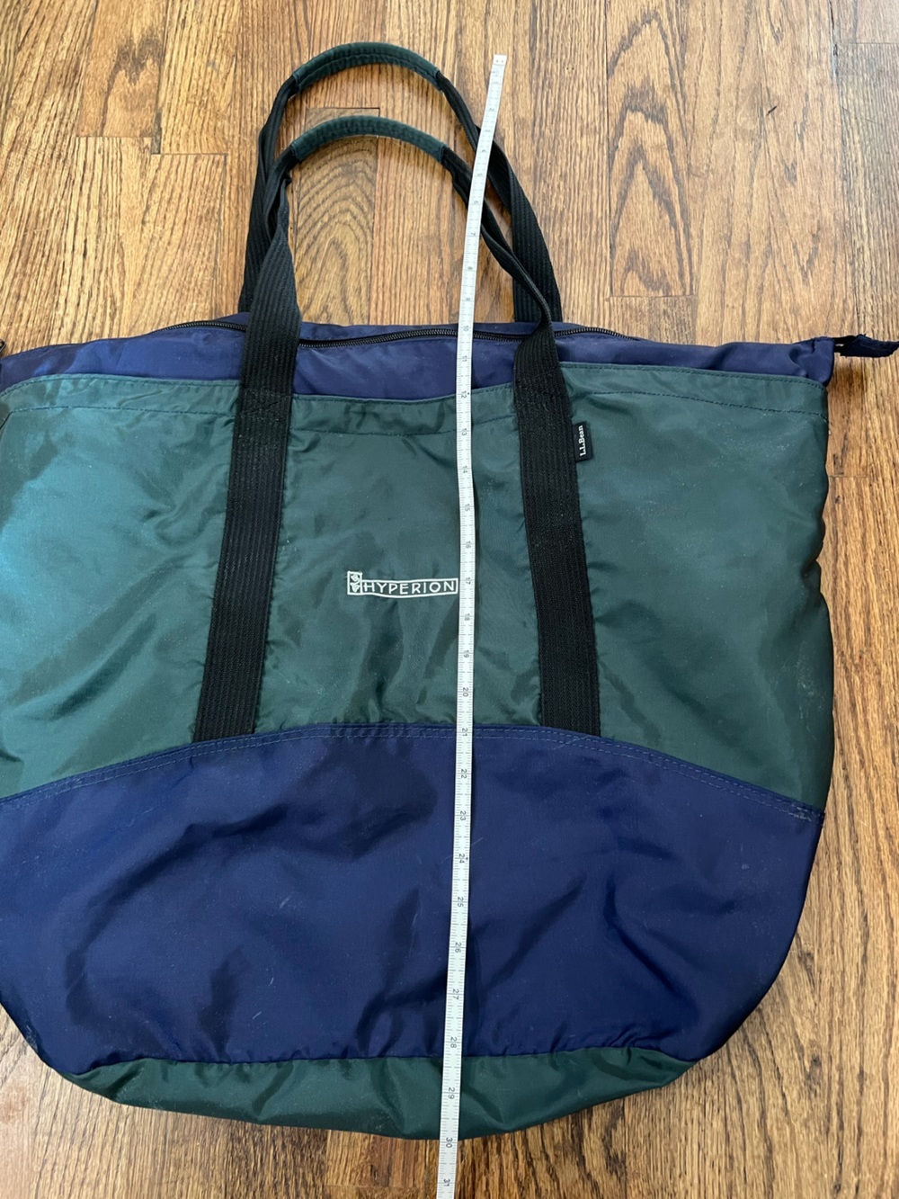 L.L. Bean Vintage Nylon Travel Boat And Tote Bag - Picture 10 of 11